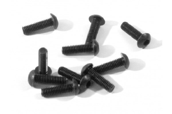 HPI HPZ353 Button Head Screw M3X10Mm (Hex Socket/10 Pcs)