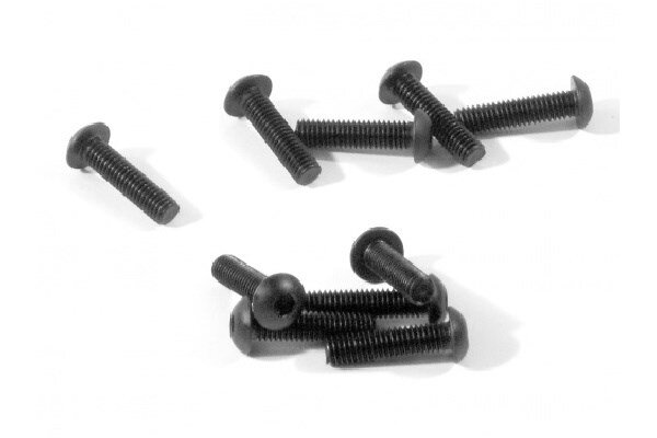 HPI HPZ354 Button Head Screw M3X12Mm (Hex Socket/10 Pcs)