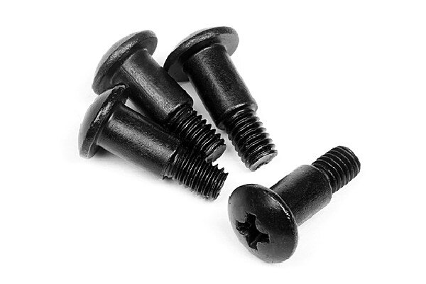 HPI HPZ391 Step Screw M4X10Mm (4Pcs)
