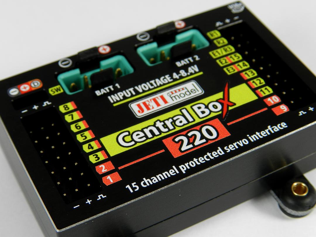 Jeti J-CB-220-RS Central BOX 220 + 2x Rsat2 - 2