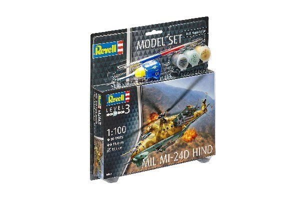 Revell 64951 Model Set Mil Mi-24D Hind