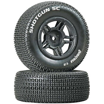 Duratrax Shotgun SC Tire C2 Mounted Rear Slash (2)