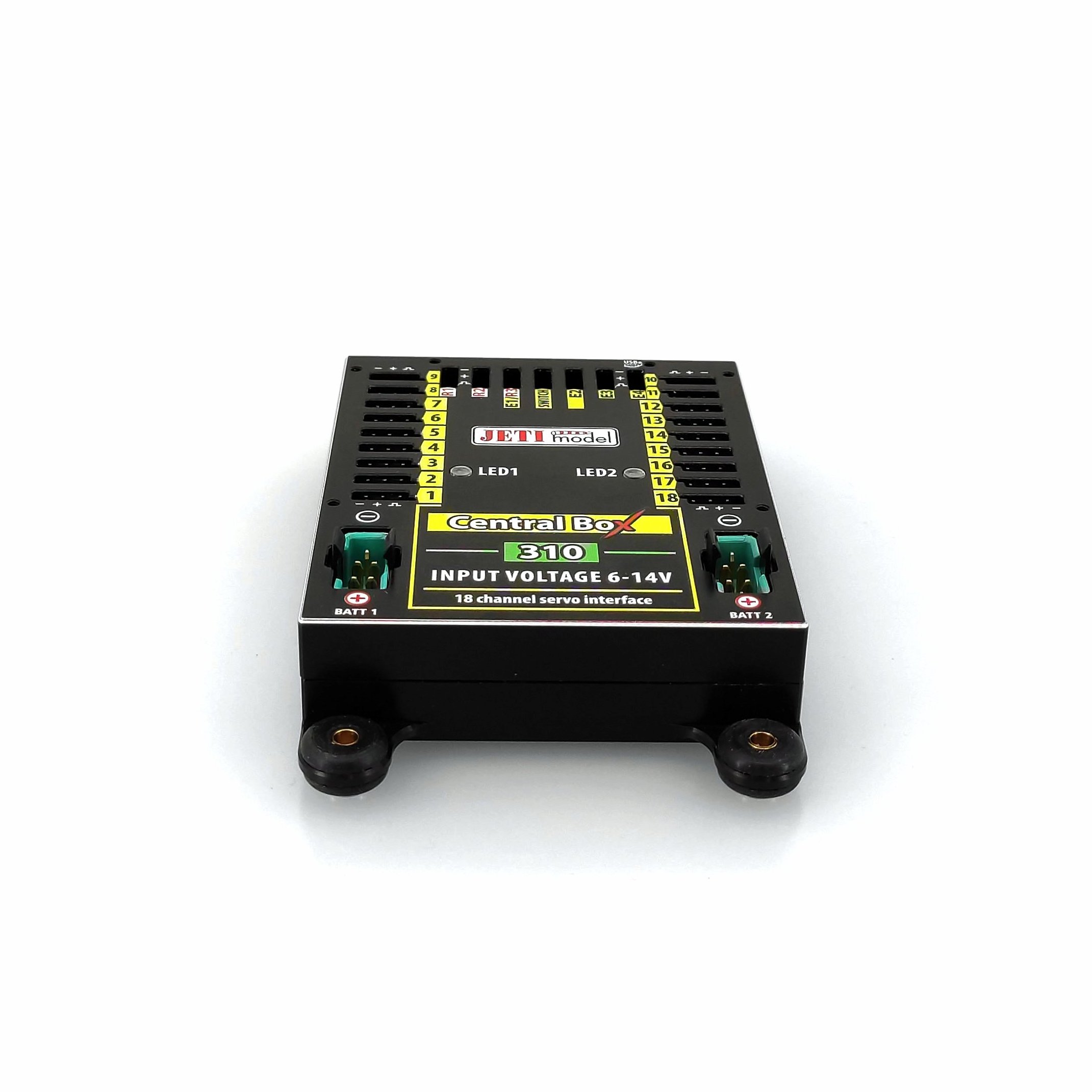 Jeti J-CB-310-RS-RCSW Central BOX 310 with 2x Rsat2 and RCSW - 2