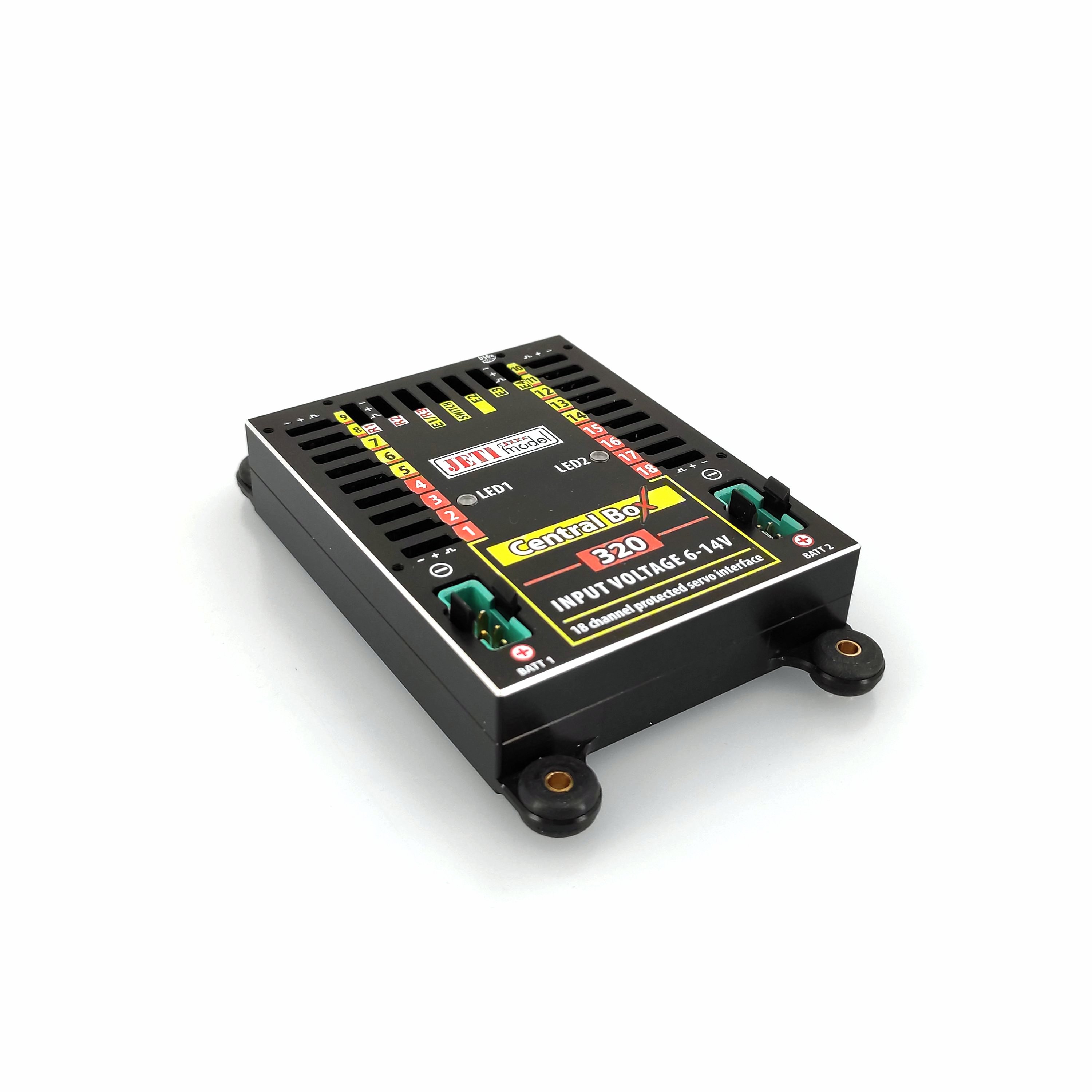 Jeti J-CB-320-RS-RCSW Central BOX 320 with 2x Rsat2 and RCSW - 7