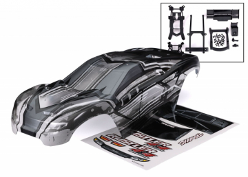 Traxxas 426740L Body Rustler 4x4 Prographix (for Clipless Mounting))