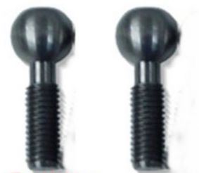 Titanium Pivot Ball, 2Pcs