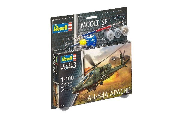 Revell 64985 Model Set AH-64A Apache