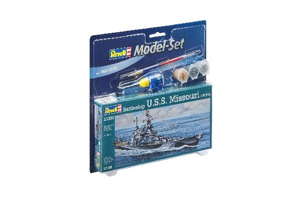 Revell 65128 Model Set Battleship U,S,S, Miss