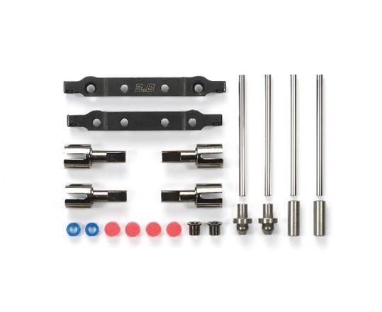 TAMIYA 54634 TT-02-S Steel Sus Mount Set - 2