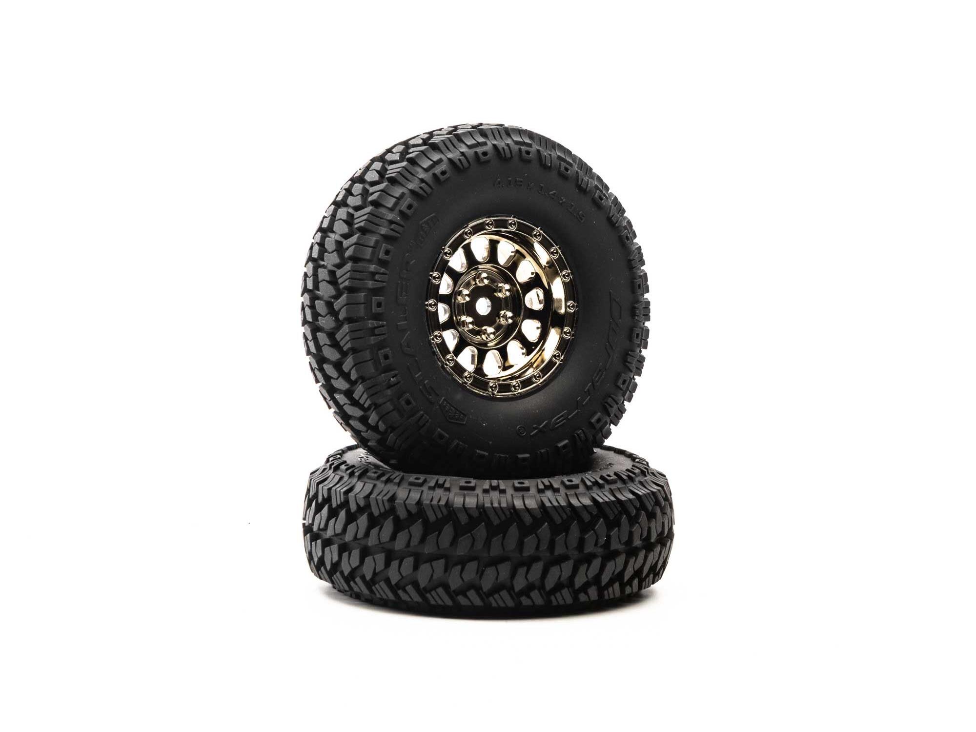 Duratrax Class 1 Scaler CR C3 Mntd 1.9´ Blk/Chr (2)´