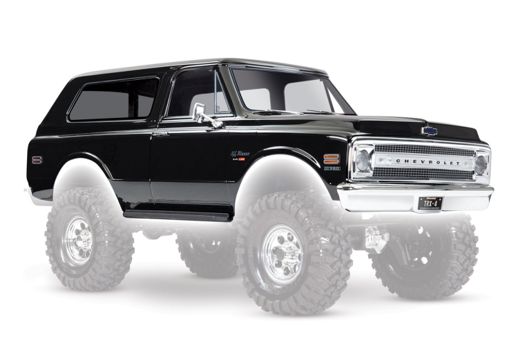Body Chevy Blazer '69 Black Complete - 3