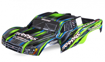 Traxxas 6932-GRN Kaross Slash 4x4 Grön (för Clipless Montering)