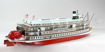 Saito VICORTIA BOAT Saito Victoria Hjulångare utan Ångmaskin Y2DR#