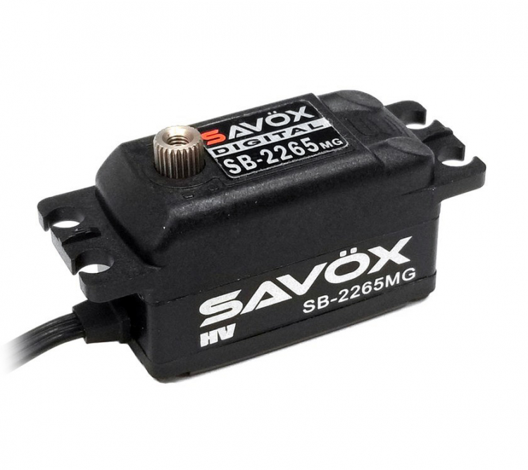 Savöx SB-2265MG Servo 13Kg 0,08s HV Brushless Metalldrev Lågt