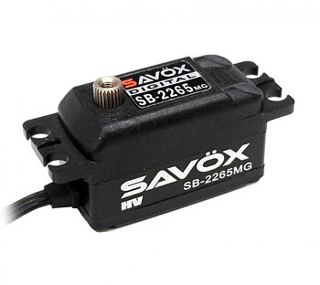 Savöx SB-2265MG Servo 13Kg 0,08s HV Brushless Metalldrev Lågt