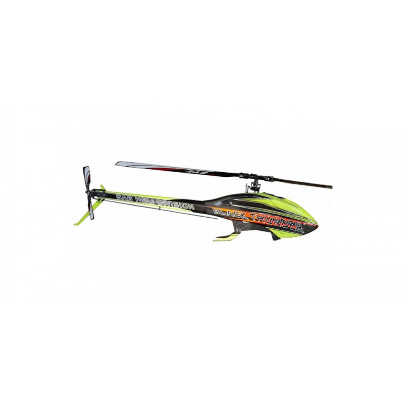KIT GOBLIN BLACK THUNDER YELLOW/CARBON (WITH THUNDERBOLT MAIN AND TAIL BLADES) - 6