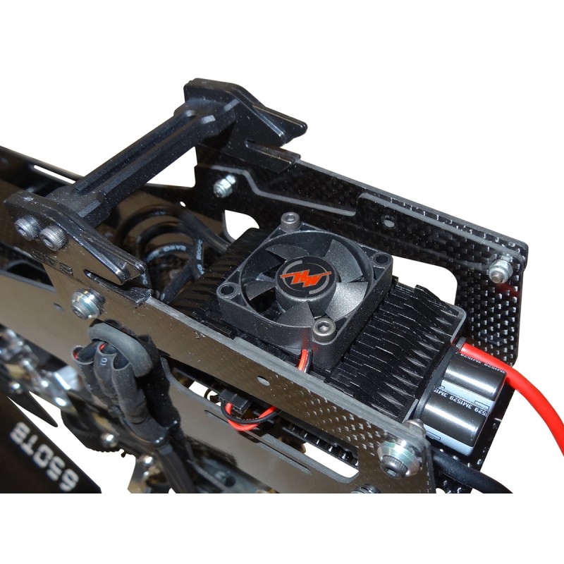 KIT GOBLIN BLACK THUNDER YELLOW/CARBON (WITH THUNDERBOLT MAIN AND TAIL BLADES) - 10