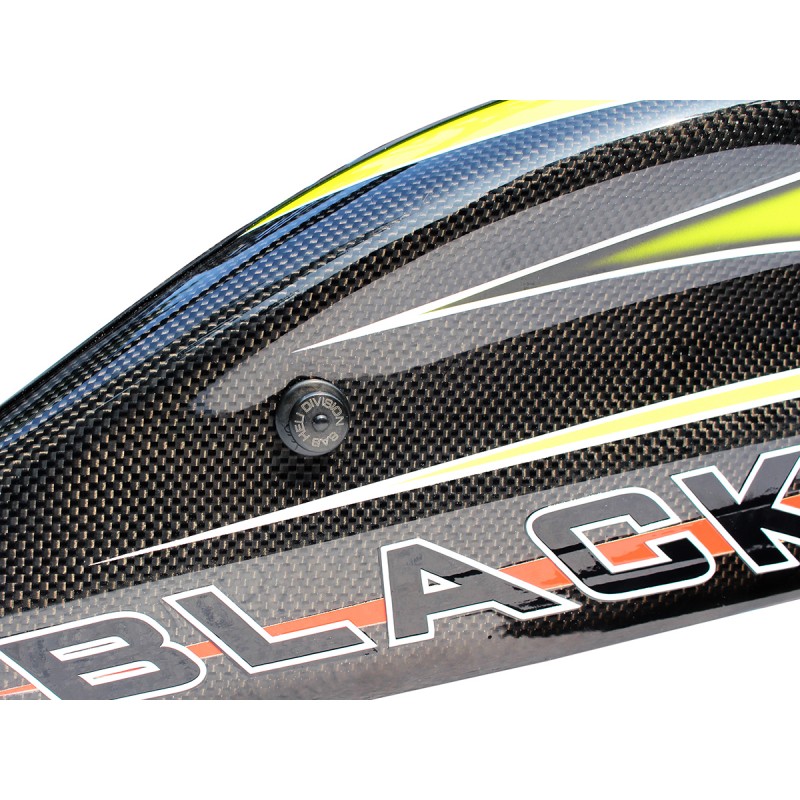 KIT GOBLIN BLACK THUNDER YELLOW/CARBON (WITH THUNDERBOLT MAIN AND TAIL BLADES) - 2