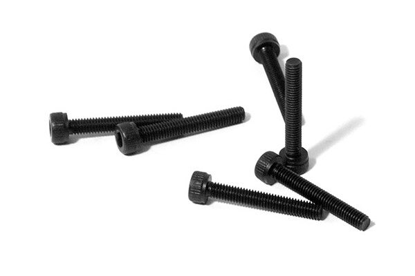 HPI HPZ547 Cap Head Screw M3 X 20Mm (Black/6Pcs)
