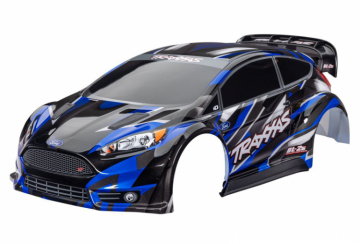 Traxxas 427418-BLUE Body Ford Fiesta ST Rally Blue