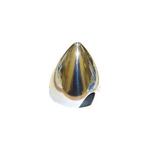 Polished Aluminium Spinner 1 1/2´