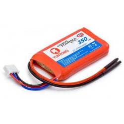 Li-Po Battery 25C, 350mAh 7,4V