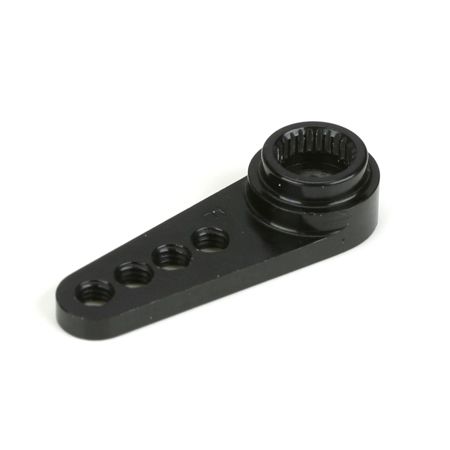 Dynamite 1/2 Machined Alum Servo Arm: Fut Black