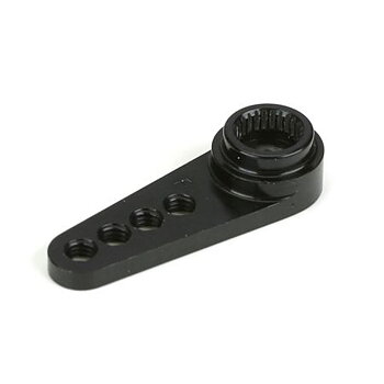 Dynamite 1/2 Machined Alum Servo Arm: Fut Black