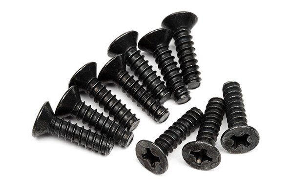 HPI HPZ578 Tp. Flat Head Screw M3X12Mm (10Pcs)