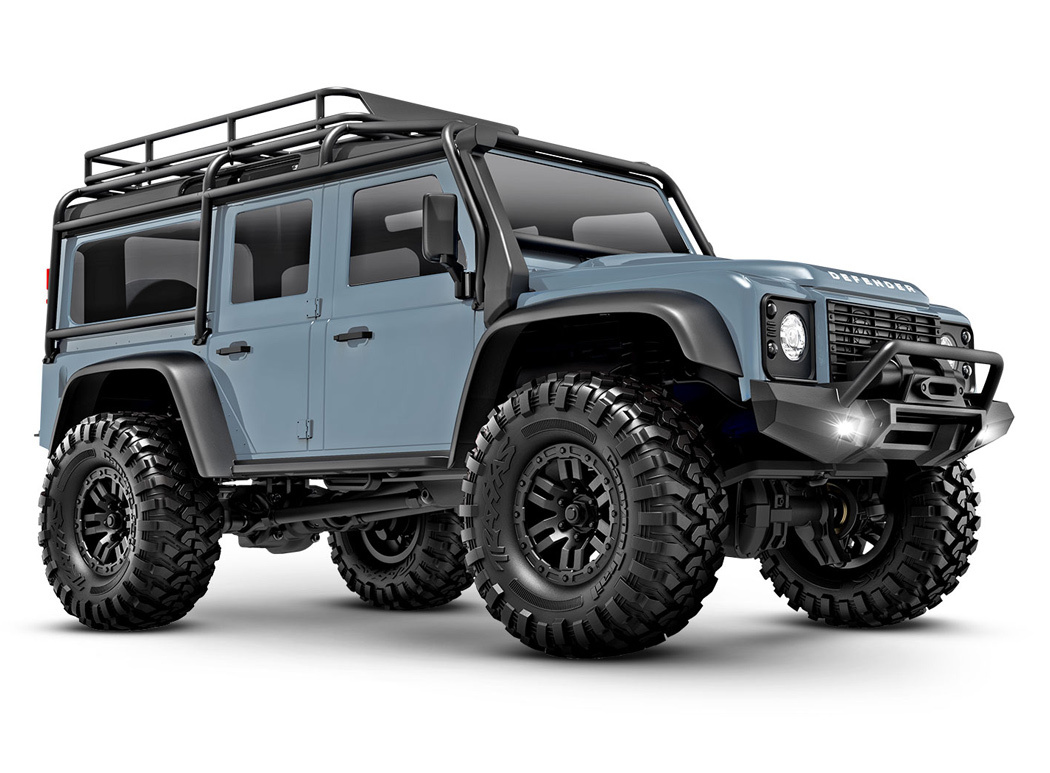 Traxxas TRX-4M 1/18 Land Rover Defender Crawler X-Blå RTR - 2S LiPo/USB Laddare