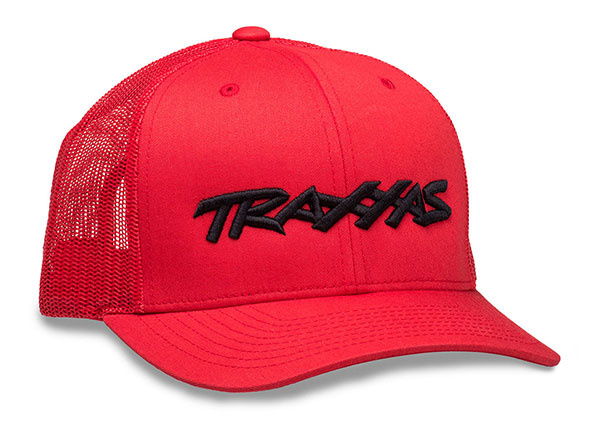 Trucker Hat Curved Bill Red