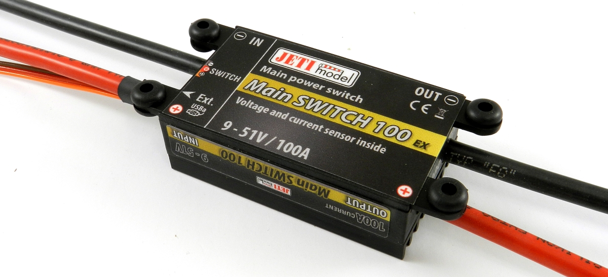 Jeti J-MSW-100-RCSW Main Switch 100+RCSW - 2