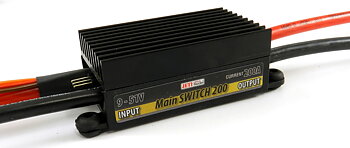 Jeti J-MSW-200-MS Main Switch 200 + Magnetic Switch