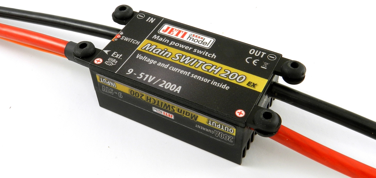 Jeti J-MSW-200-RCSW Main Switch 200+RCSW - 2