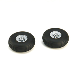 Treaded Rubber Wheel 3 1/4´ (83mm) (1 Wheel)