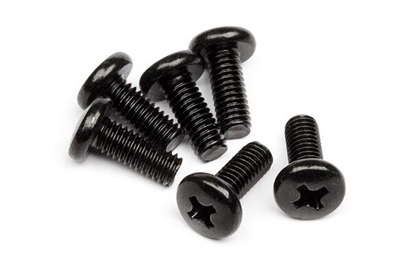 HPI HPZ613 Binder Head Screw M4X10Mm (6Pcs)