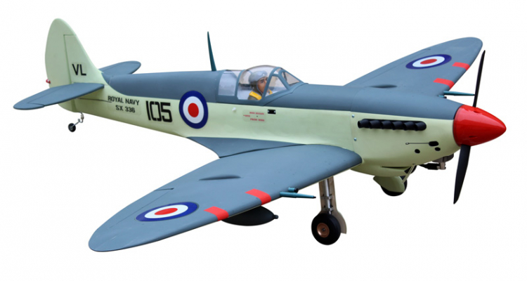 Seagull Supermarine Seafire 20cc 1626mm w/o Landing Gear - 2