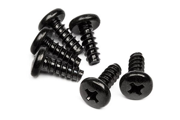 HPI HPZ632 Tp Binder Head Screw M4X10Mm (6Pcs)