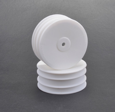 Schumacher U4496 Wheel Hex Front - White - 4wd - pr
