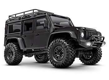 Traxxas TRX-4M 1/18 Land Rover Defender Crawler Black RTR - 2S LiPo/USB Charger