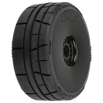 Pro-Line PRO1023510 1/8 Menace HP BELTED Speed Run F/R Tires Mounted 17mm Black (2)