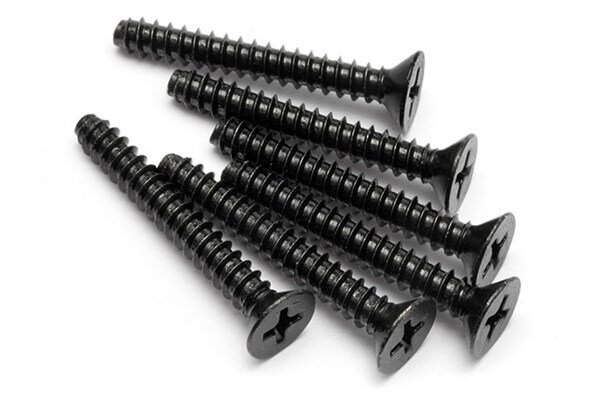 HPI HPZ649 Tp. Flat Head Screw M4X30Mm (6Pcs)