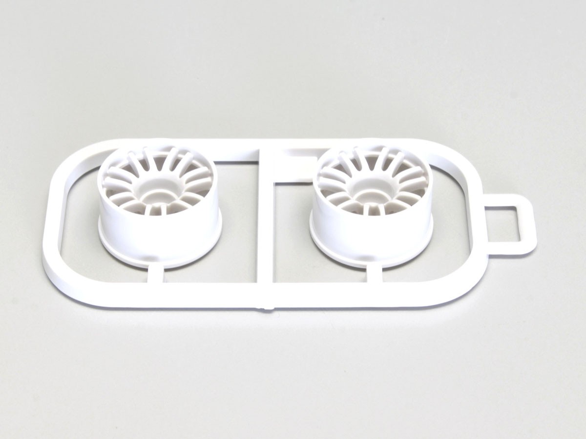 Kyosho MZH131W-W-1 Wheels Set Kyosho Mini-Z MR03 Wide-Offset -1.0 (2) White