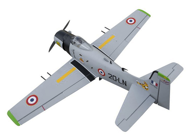 Seagull Skyraider Tiger 10-15cc ARF - 2