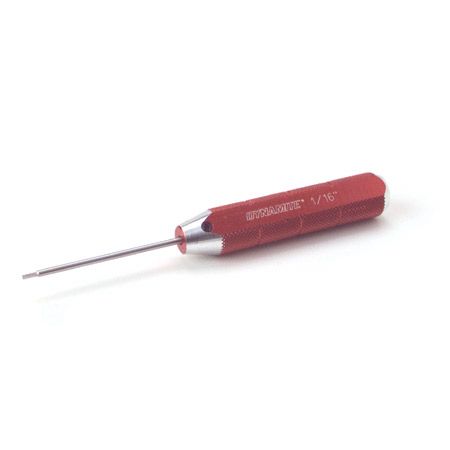 Dynamite Machined Hex Driver. Red: 1/16
