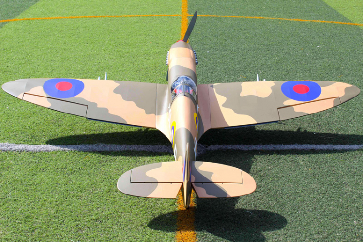 Seagull Spitfire Giant 2150mm wingspan 55cc electric retract - 7