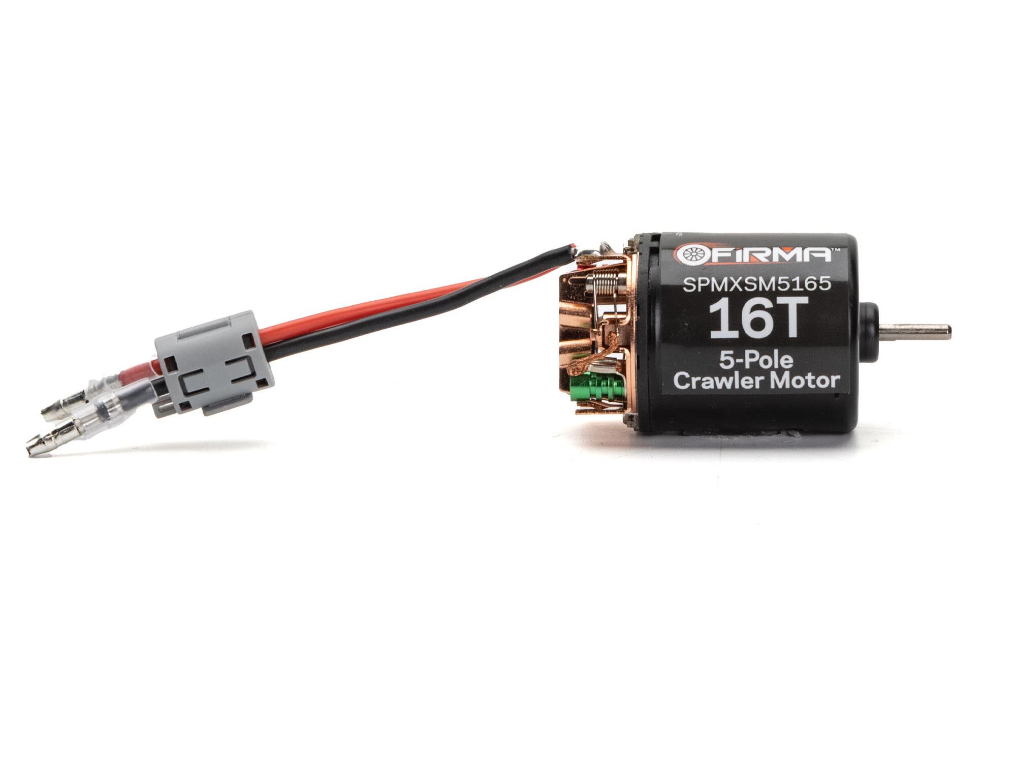 Spektrum Firma 16T Rebuildable 5 Pole Brushed Crawler Motor