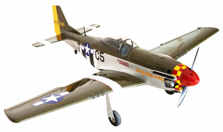 Seagull P51D Mustang 10cc Bensin 1.43m ARF