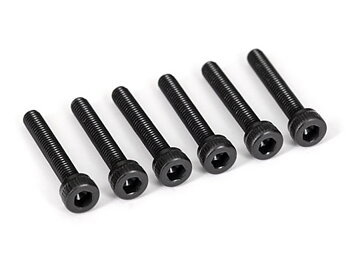 Traxxas 2583X Skruv M3x18mm Hög Insex (6)