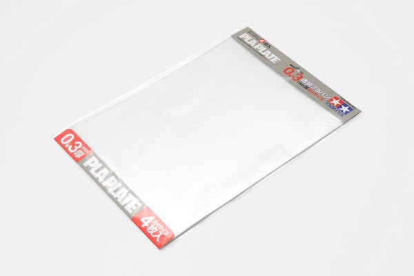 TAMIYA 70191 Clear Pla-Plate 0.3mm B4 *4